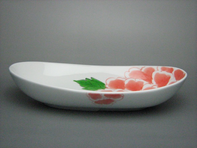画像: 緋牡丹カレー皿