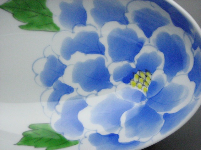 画像: 海碧牡丹カレー皿